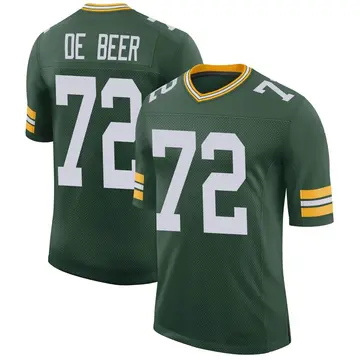 Nike Gerhard de Beer Youth Limited Green Bay Packers Green Classic Jersey