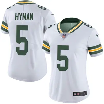 Nike Ishmael Hyman Women's Limited Green Bay Packers White Vapor Untouchable Jersey
