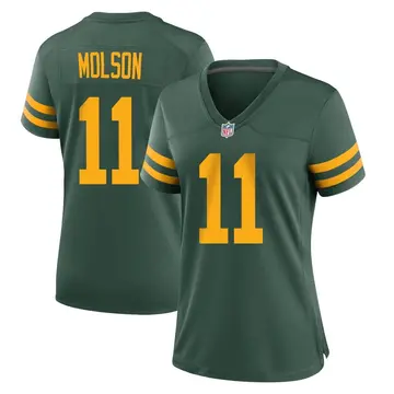Nike JJ Molson Women's Game Green Bay Packers Green Alternate Jersey