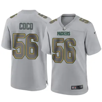 Nike Jack Coco Youth Game Green Bay Packers Gray Atmosphere Fashion Jersey