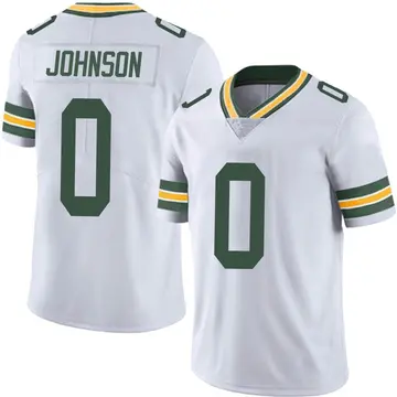 Nike Jahmir Johnson Men's Limited Green Bay Packers White Vapor Untouchable Jersey