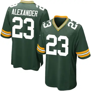 Nike Jaire Alexander Men's Game Green Bay Packers Green Team Color Jersey