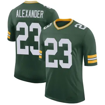 Nike Jaire Alexander Men's Limited Green Bay Packers Green Classic Jersey