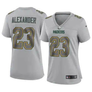 Nike Jaire Alexander Women's Game Green Bay Packers Gray Atmosphere Fashion Jersey
