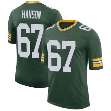 Nike Jake Hanson Youth Limited Green Bay Packers Green Classic Jersey