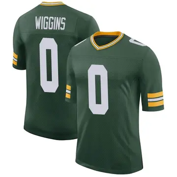 Nike James Wiggins Men's Limited Green Bay Packers Green Classic Jersey