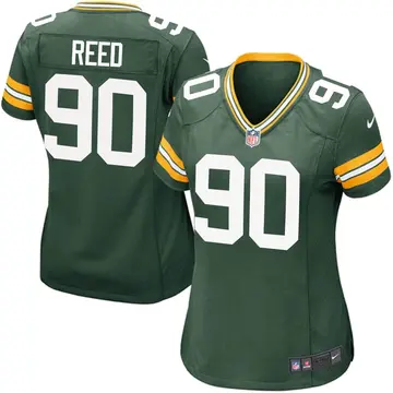 Nike Jarran Reed Women's Game Green Bay Packers Green Team Color Jersey