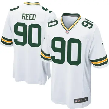 Nike Jarran Reed Youth Game Green Bay Packers White Jersey