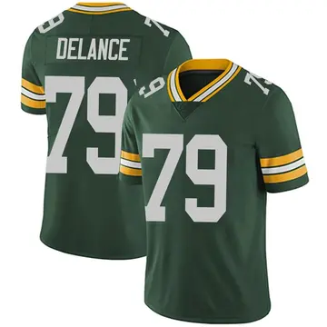 Nike Jean Delance Men's Limited Green Bay Packers Green Team Color Vapor Untouchable Jersey