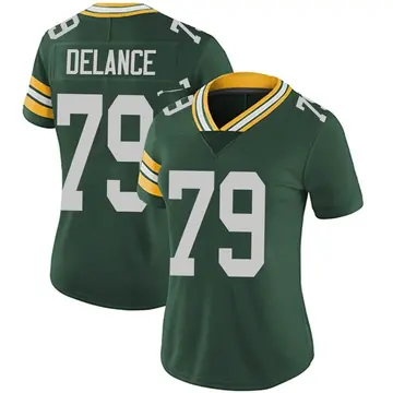 Nike Jean Delance Women's Limited Green Bay Packers Green Team Color Vapor Untouchable Jersey