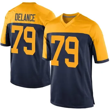 Nike Jean Delance Youth Game Green Bay Packers Navy Alternate Jersey
