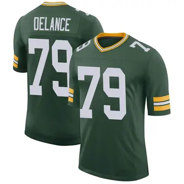 Nike Jean Delance Youth Limited Green Bay Packers Green Classic Jersey