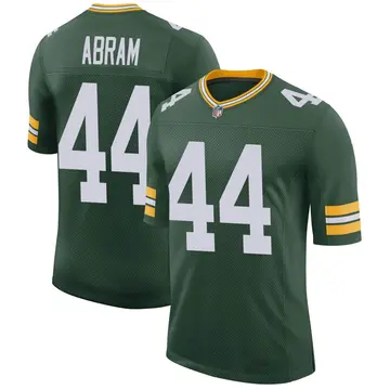 Nike Johnathan Abram Men's Limited Green Bay Packers Green Classic Jersey