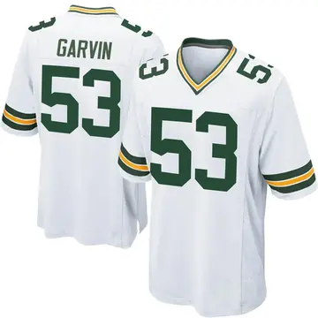 Nike Jonathan Garvin Men's Game Green Bay Packers White Jersey