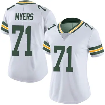 Nike Josh Myers Women's Limited Green Bay Packers White Vapor Untouchable Jersey