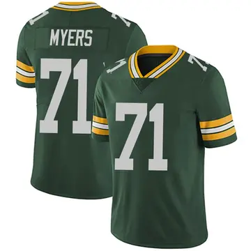 Nike Josh Myers Youth Limited Green Bay Packers Green Team Color Vapor Untouchable Jersey