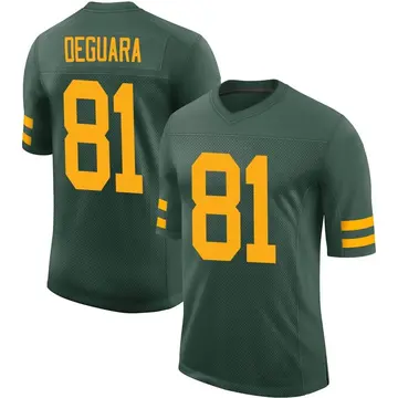 Nike Josiah Deguara Men's Limited Green Bay Packers Green Alternate Vapor Jersey
