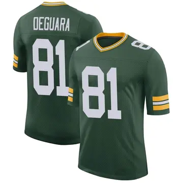 Nike Josiah Deguara Men's Limited Green Bay Packers Green Classic Jersey