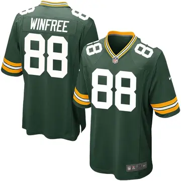 Nike Juwann Winfree Youth Game Green Bay Packers Green Team Color Jersey
