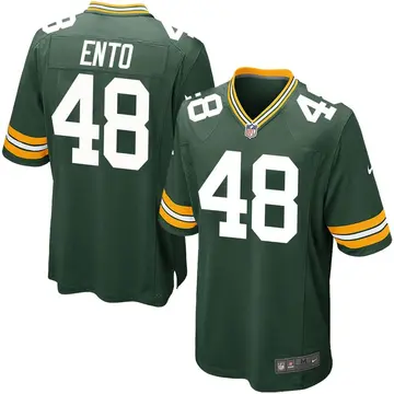 Nike Kabion Ento Men's Game Green Bay Packers Green Team Color Jersey