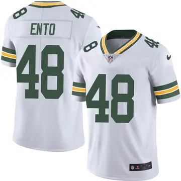Nike Kabion Ento Youth Limited Green Bay Packers White Vapor Untouchable Jersey