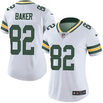 Nike Kawaan Baker Women's Limited Green Bay Packers White Vapor Untouchable Jersey