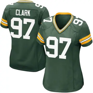 Nike Kenny Clark Women's Game Green Bay Packers Green Team Color Jersey