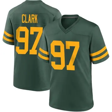 Nike Kenny Clark Youth Game Green Bay Packers Green Alternate Jersey