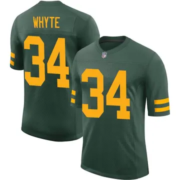 Nike Kerrith Whyte Men's Limited Green Bay Packers Green Alternate Vapor Jersey