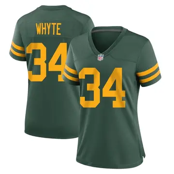 Nike Kerrith Whyte Women's Game Green Bay Packers Green Alternate Jersey