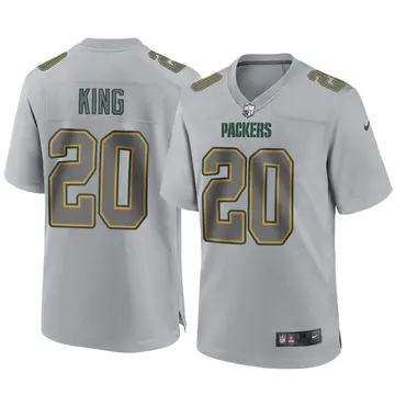 Nike Kevin King Men's Game Green Bay Packers Gray Atmosphere Fashion Jersey