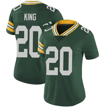 Nike Kevin King Women's Limited Green Bay Packers Green Team Color Vapor Untouchable Jersey