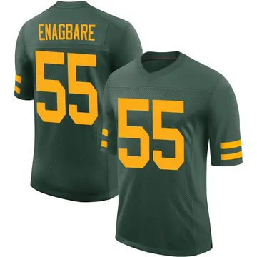 Nike Kingsley Enagbare Men's Limited Green Bay Packers Green Alternate Vapor Jersey