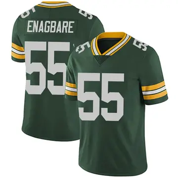 Nike Kingsley Enagbare Men's Limited Green Bay Packers Green Team Color Vapor Untouchable Jersey