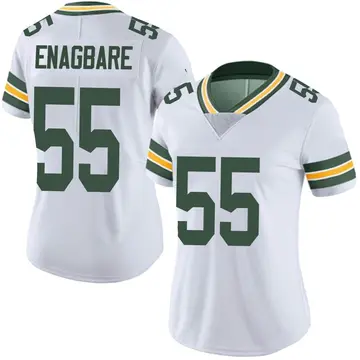 Nike Kingsley Enagbare Women's Limited Green Bay Packers White Vapor Untouchable Jersey