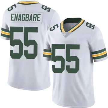 Nike Kingsley Enagbare Youth Limited Green Bay Packers White Vapor Untouchable Jersey