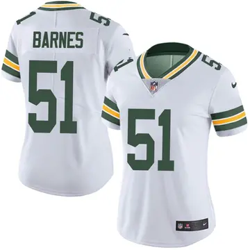 Nike Krys Barnes Women's Limited Green Bay Packers White Vapor Untouchable Jersey