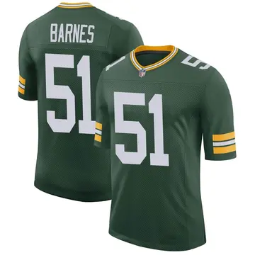 Nike Krys Barnes Youth Limited Green Bay Packers Green Classic Jersey