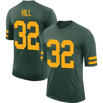 Nike Kylin Hill Men's Limited Green Bay Packers Green Alternate Vapor Jersey
