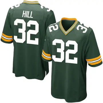 Nike Kylin Hill Youth Game Green Bay Packers Green Team Color Jersey