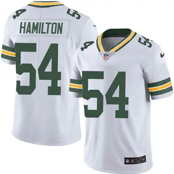 Nike LaDarius Hamilton Youth Limited Green Bay Packers White Vapor Untouchable Jersey