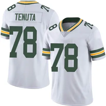 Nike Luke Tenuta Men's Limited Green Bay Packers White Vapor Untouchable Jersey