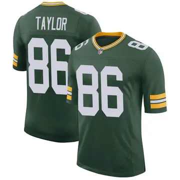 Nike Malik Taylor Men's Limited Green Bay Packers Green Classic Jersey