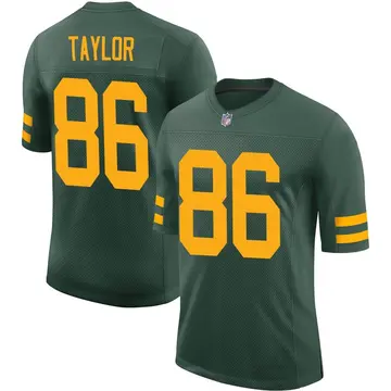 Nike Malik Taylor Youth Limited Green Bay Packers Green Alternate Vapor Jersey
