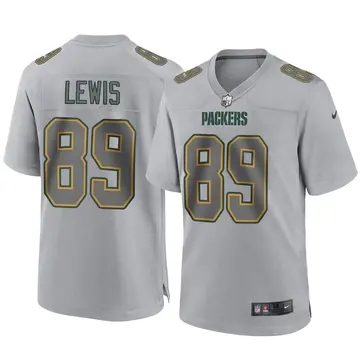Nike Marcedes Lewis Men's Game Green Bay Packers Gray Atmosphere Fashion Jersey