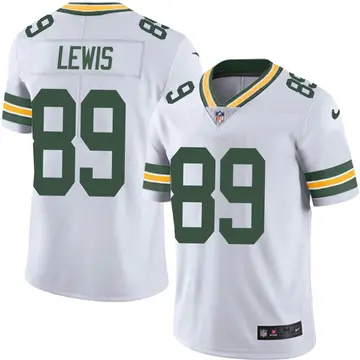 Nike Marcedes Lewis Men's Limited Green Bay Packers White Vapor Untouchable Jersey