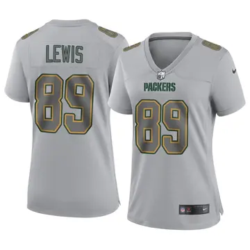 Nike Marcedes Lewis Women's Game Green Bay Packers Gray Atmosphere Fashion Jersey