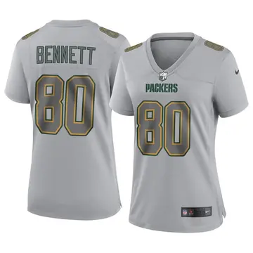 Nike Martellus Bennett Women's Game Green Bay Packers Gray Atmosphere Fashion Jersey