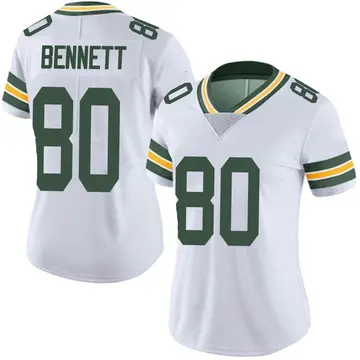 Nike Martellus Bennett Women's Limited Green Bay Packers White Vapor Untouchable Jersey
