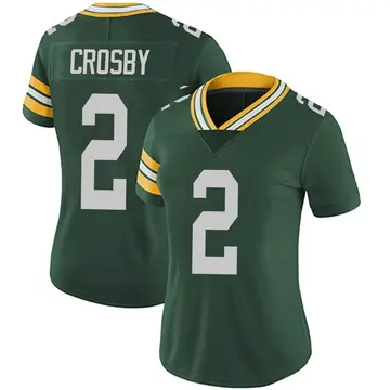 Nike Mason Crosby Women's Limited Green Bay Packers Green Team Color Vapor Untouchable Jersey